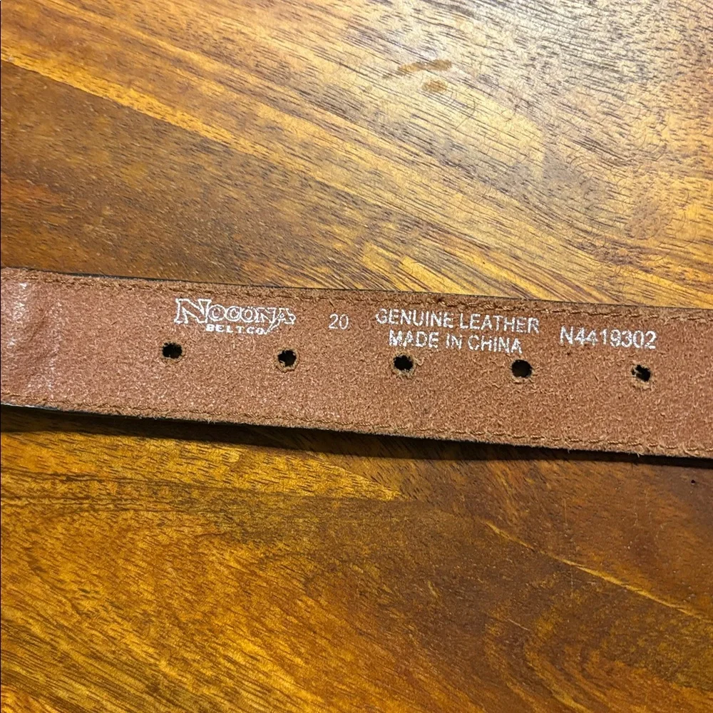 Kids Nocona Hair-On Rhinestone Belt SZ 20